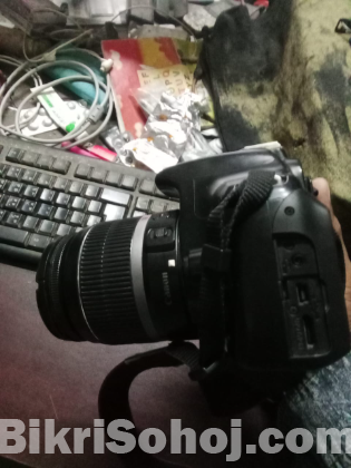 Canon 1100D with kit lens 18-55